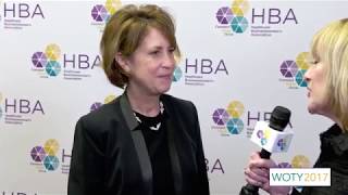 HBA Luminary Diane Holman of athenahealth on the 2017 Woman of the Year red carpet