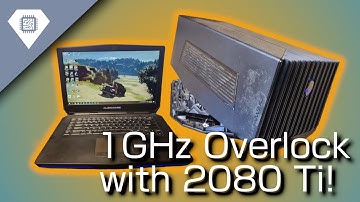 External GPU on a 7 Year Old Overclocked Laptop? | Alienware Graphics Amplifier in 2022