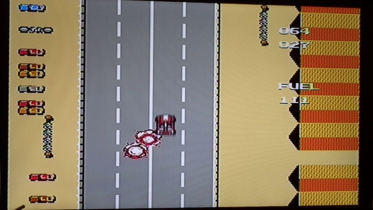 Racing Fighter (TV plug and play game) - YouTube