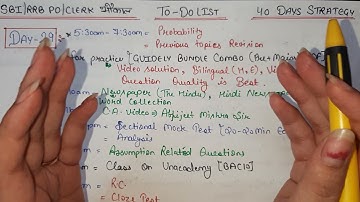 SBI/RRB PO भौकाल Day- 29 To Do List. Follow it blindly for 40 days and get job in SBI. Strategy 2021