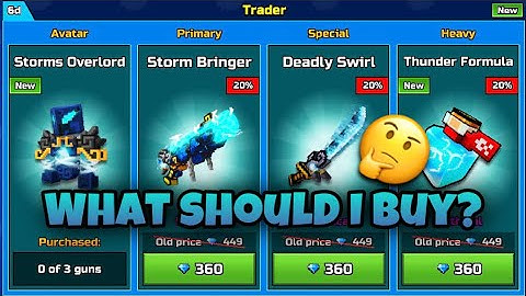 The new trader van is here - Pixel gun 3D