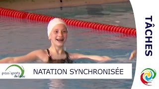 Les tâches en natation synchronisée - PASS'SPORTS DE L'EAU