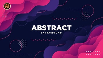 Colorful Abstract Background | Adobe Illustrator Tutorial