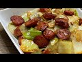 The Best fried Cabbage and Sausage / Budget friendly / Healthy Dinner