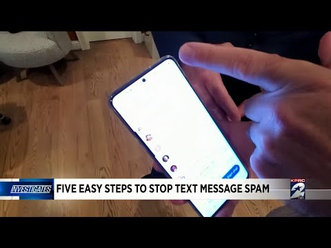 Video: How To Get Rid Of SMS Spam