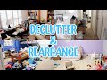2024 DECLUTTER &amp; REARRANGE WITH ME! EXTREME CLEANING MOTIVATION! ROOM TRANSFORMATION!