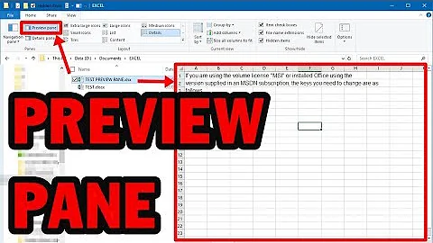 [FIXED] How to fix Preview Pane windows 10 | Excel 2016 #PreviewPane