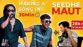 Making a @SeedheMaut song in 30 mins? | Ep.2 | Bandhi Chain 2024