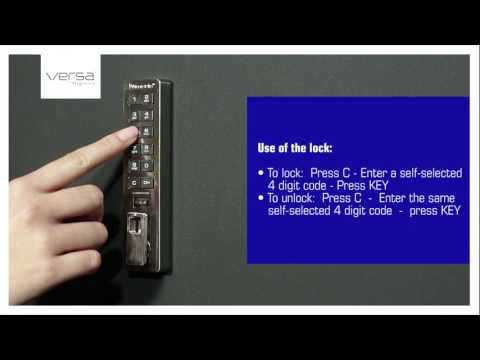 How to program a Digilock VERSA lock