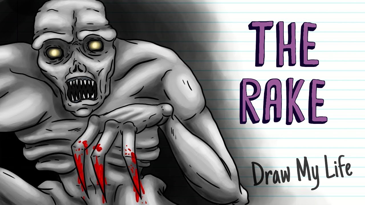 The Rake Horror Story - Creepypasta + Drawing 