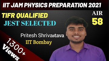 IITJAM Physics 2020 topper interview | How to prepare for IIT JAM | IIT JAM Physics | IIT JAM topper