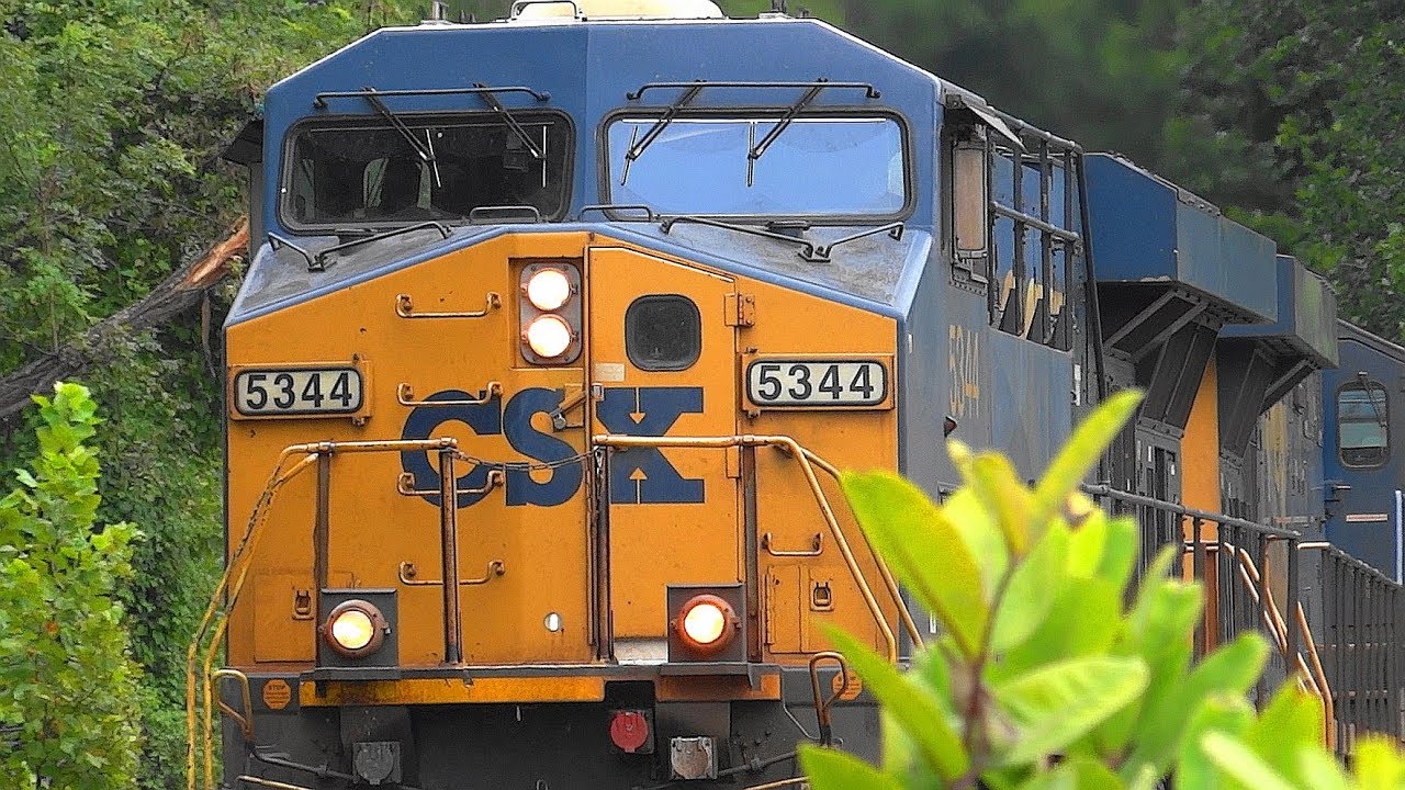MARC Train & CSX Mixed Freight Train In Relay, MD - YouTube