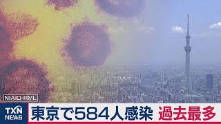 東京で584人感染 過去最多（2020年12月5日）