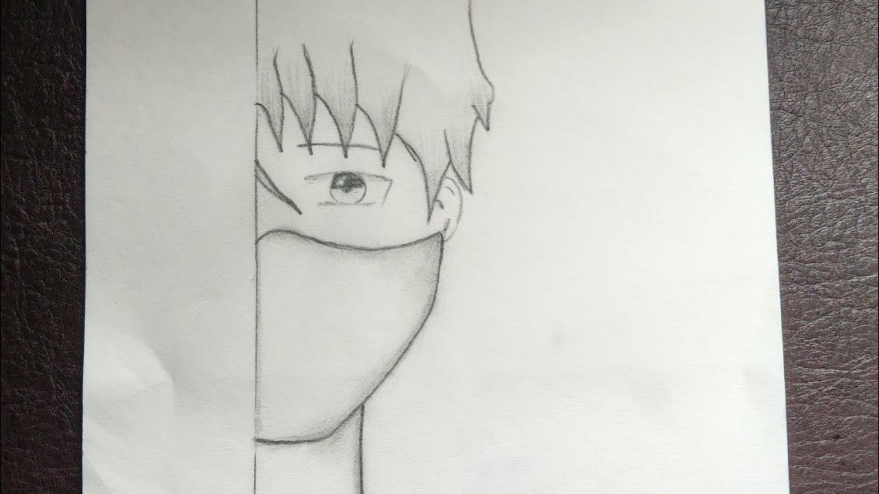 How to draw anime step by step | | Easy anime drawing 