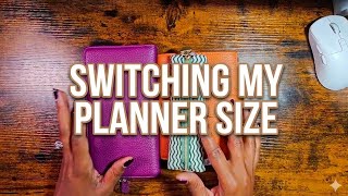 Switching up planner sizes |Changing my EDC..Again| Moving to a Stalogy A6