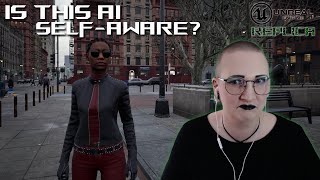 Convincing intelligent AI NPCs they are living in a simulation | REPLICA