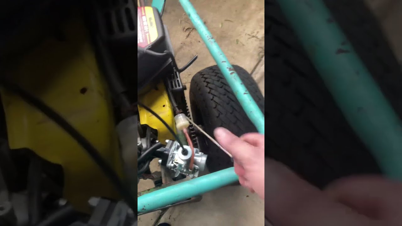 Go Kart With Cheap Exhaust