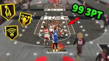 99 3PT Steph Curry FLOODS The REC NBA2K23! 99 3PT Current Gen Build NBA2K23