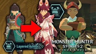 How to Get ANY ARMOR as LAYERED ARMOR | Monster Hunter Stories 2