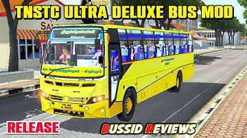 🎀🤩TNSTC😍REBUILD ULTRA DELUXE BUS MOD RELEASE🔥😎