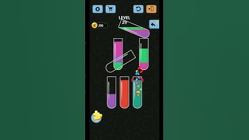 Water Color Sort Level 29 Walkthrough Solution iOS/Android | user help | #shorts