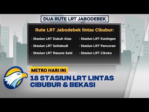 Simak 2 Rute LRT Jabodebek