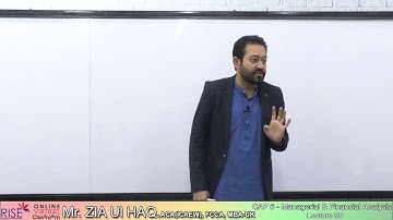 CAF 6 - Interest Rate Risk Management