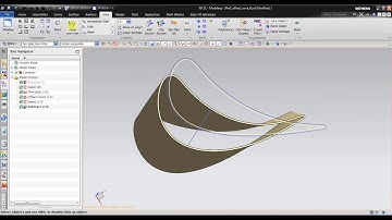 NX CAD : Create Hollow Turbine Blade Fin