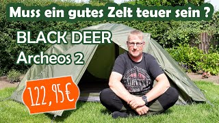 Muss ein gutes Zelt teuer sein ? ⛺  |  BLACK DEER Archeos 2 - Unboxing und Aufbau