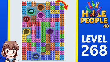 Hole People Level 268 Solution Walkthrough