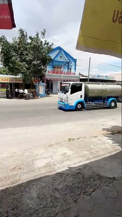 truk tangki air modif kontes truk balap keren ll #truck #trucks #truckmania #trukmbois