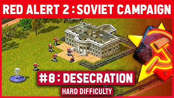 Red Alert 2 - Soviet Mission 8 Desecration - Hard Difficulty - Under Par Time