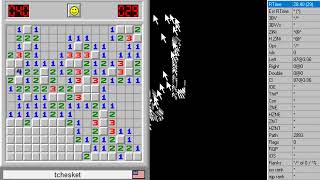 Minesweeper, Intermediate: 40 seconds