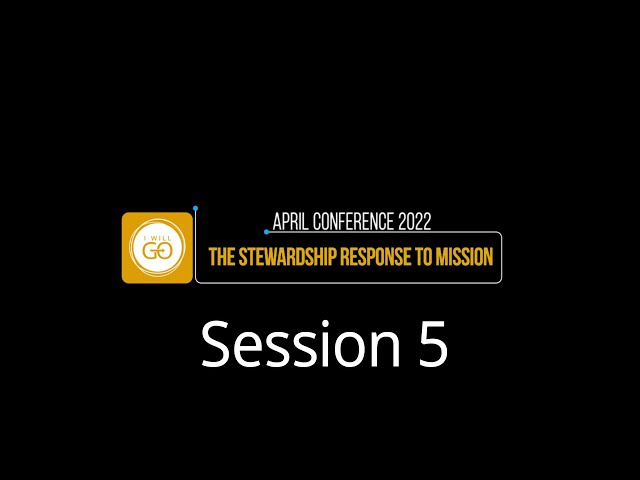 SID Stewardship Congress 2022 - 5 - Personal Finance Management