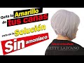Como QUITAR lo AMARILLO de la CANA con BAÑO de COLOR sIn AMONIACO @bettylazcano te enseña.