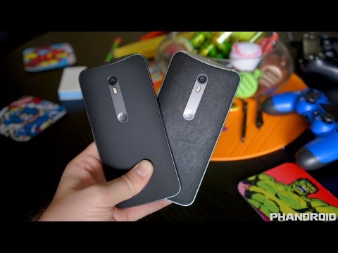 Moto X Pure Edition: Silicone vs Leather option