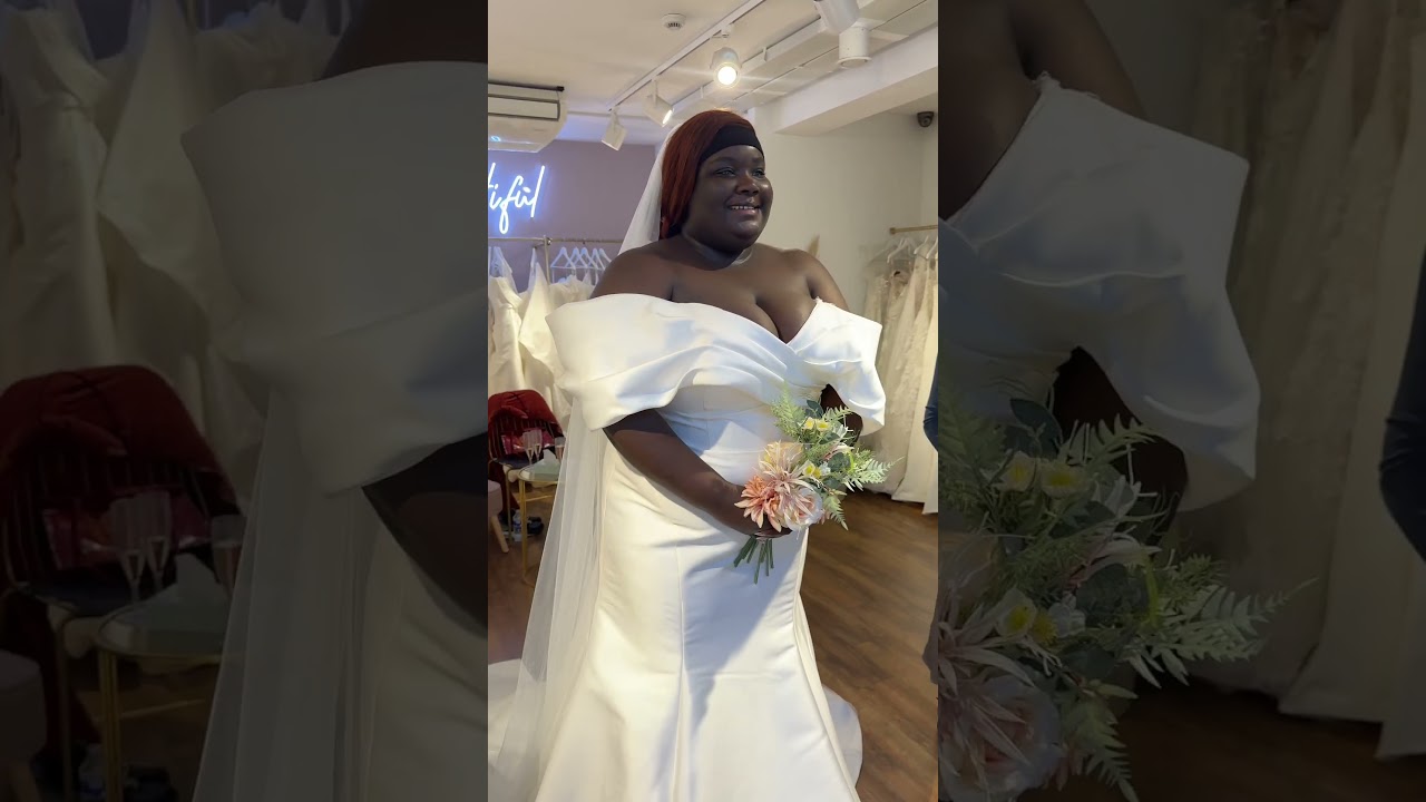 EP 3: The tale of being plus size and wedding shopping 🥲 #weddingdress #bridetobe #plussize