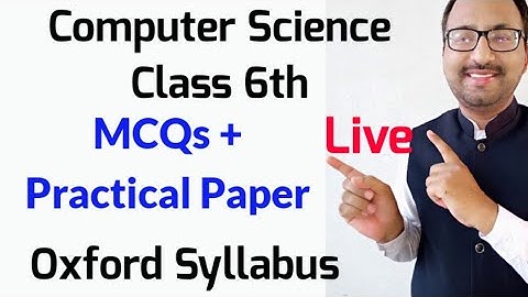 Computer Science Oxford Class 6th II Right Byte 1 II Unit 3, 7 II Output Devices, Microsoft Word II
