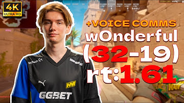 w0nderful (32-19) rt:1.61 w/alex666 +VOICE COMMS l FACEIT Ranked EU l (anubis) | #cs2 #pov
