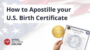 How to Apostille Your U.S. Birth Certificate | Vital Records Online
