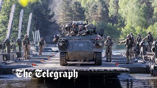video: Watch: British Army launches ‘battle zone’ river crossing in 18 minutes, leaving US rivals trailing