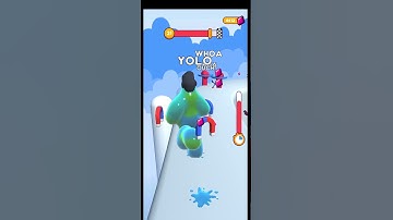 NOOB vs PRO vs HACKER in Blob Runner 3D #bbdd #trending #asmr #gameplay #walkthrough #bhyf(4)