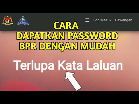 Video: Cara Memasukkan Kata Laluan Sekiranya Anda Terlupa