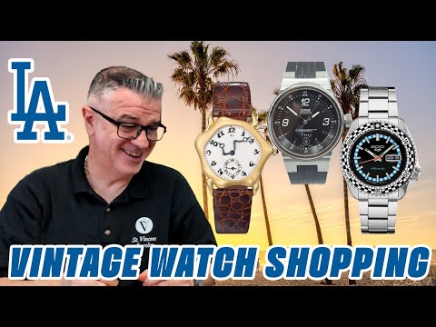 Vintage Watch Shopping In Los Angeles