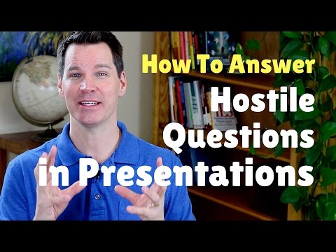 Video: How To Answer Difficult Questions
