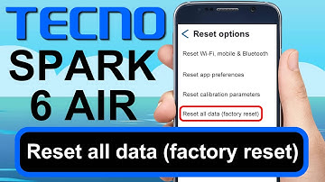 How to Hard Reset TECNO Spark 6 Air