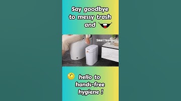 "Say Goodbye to Germs: The Future of Clean with Motion Sensor Trash Cans!"