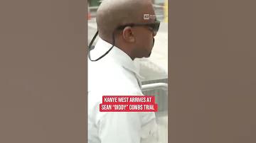 Kanye West Arrives At Sean Diddy Combs Trial 