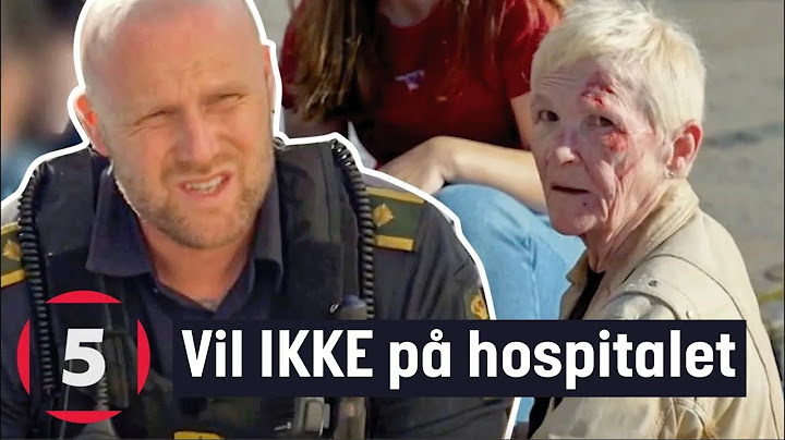 Politiet hjælper en ældre kvinde som har slået hovedet | Politijagt | Kanal 5 Danmark