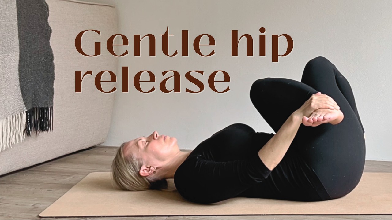 🤍 Gentle 30-Min Hip Release + 15-Min Savasana for Deep Sleep & Relaxation